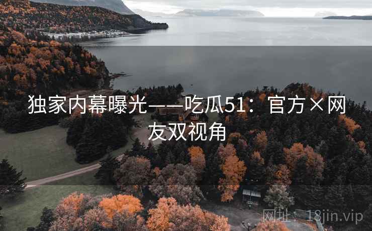 独家内幕曝光——吃瓜51:官方×网友双视角